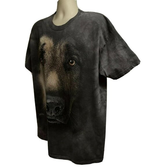 The Mountain Shepherd Dog Tie Dye Graphic Animal Print T-Shirt 2XL Cotton Unisex - Picture 3 of 6